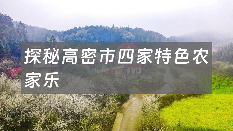 探秘高密市四家特色农家乐