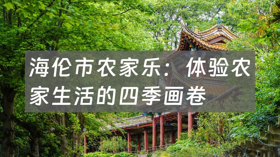 海伦市农家乐：体验农家生活的四季画卷