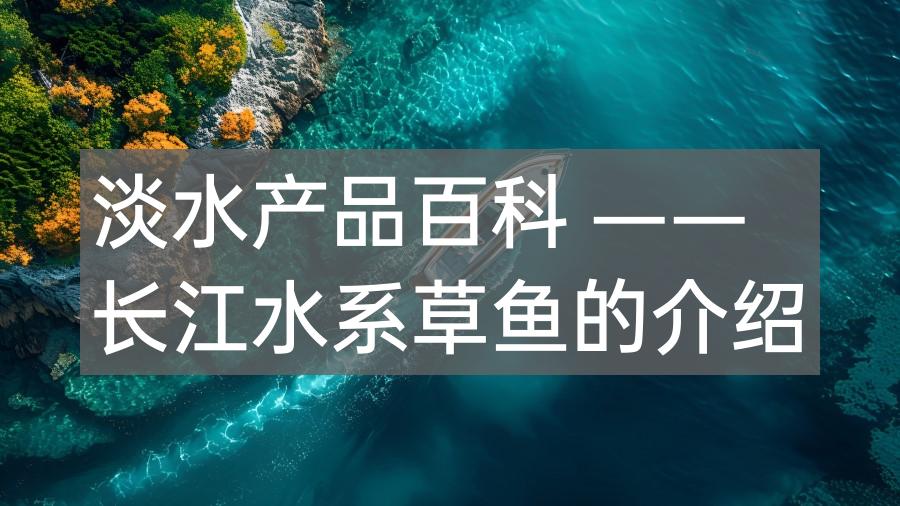 淡水产品百科 —— 长江水系草鱼的介绍
